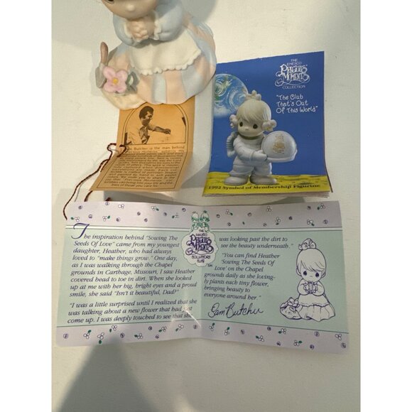 Precious Moments LOT OF 3 Joy of the Lord Perfect Harmony Sowing Seeds of Love - Picture 8 of 9